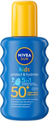Солнцезащитный спрей Nivea Kids Окрашивающий SPF 50+