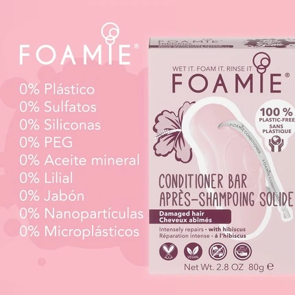 Conditioner Bar Foamie Hibiskiss