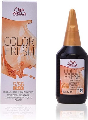 Краска для волос Wella Color Touch Светло-коричневый Махагон Красный 5/56