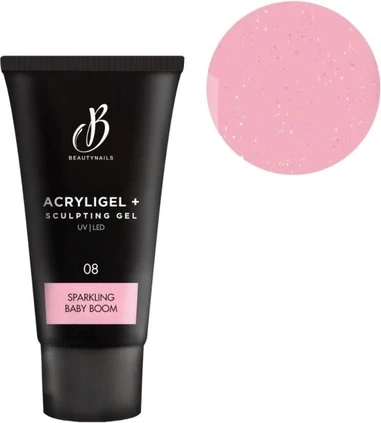 Набор для ухода за ногтями Acryligel+ Tube Sparkling Beautynails