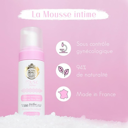 Интимная пена Musc Intime L'Unresistible White Musk