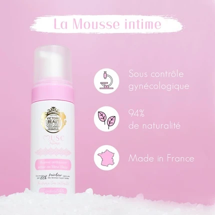 Интимная пена Musc Intime L'Unresistible White Musk