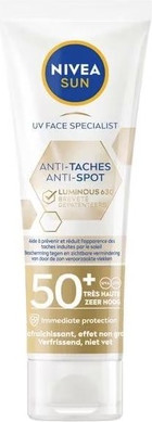 Солнцезащитный крем Nivea Sun Сияющий крем для лица SPF50
