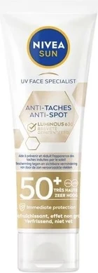 Солнцезащитный крем Nivea Sun Сияющий крем для лица SPF50