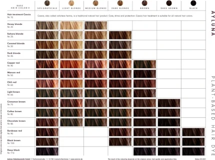 Натуральная краска для волос Ayluna Hair Colour Cassia Clear