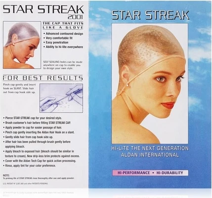 Заколка для волос Efalock Star Streak Шапочка для мелирования