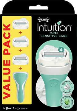 Бритва Wilkinson Sword Intuition Pack Sensitive Edition
