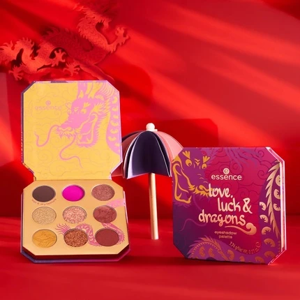 Палетка теней для век Essence Love, Luck & Dragons