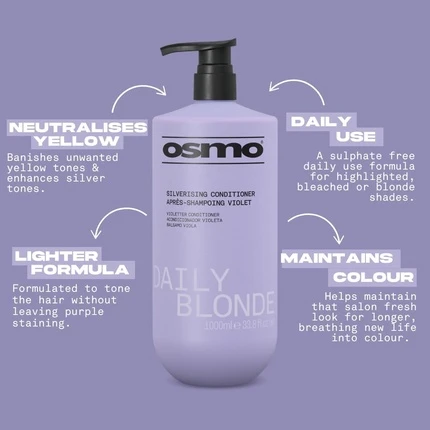Кондиционер Osmo Daily Blonde Silverising Conditioner Purple Conditioner