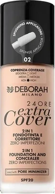 Тональный крем Foundation Deborah Milano 24 Ore Extra Cover