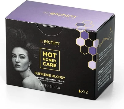 Кондиционер Elchim Hot Honey Care Интенсивная Кондиционирующая Система “Суприм Глосси Анти-Фриз”