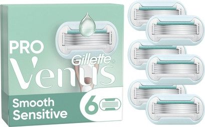 Лезвия для бритья Gillette Venus Deluxe Smooth Sensitive