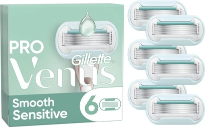 Лезвия для бритья Gillette Venus Deluxe Smooth Sensitive