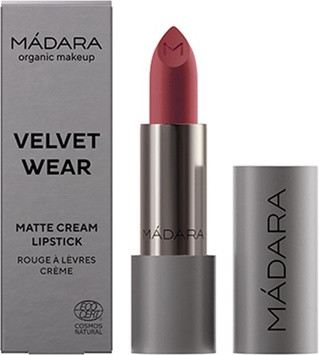 Матовая кремовая помада Madara Velvet Wear