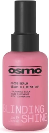 Сыворотка для волос Osmo Blinding Shine Serum для прямых и вьющихся волос с маслом моринги и шелком
