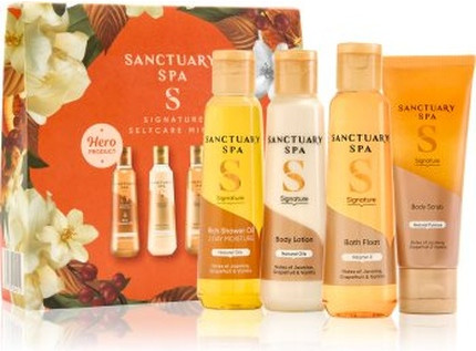 Наборы по уходу за телом Sanctuary Signature Selfcare Minis
