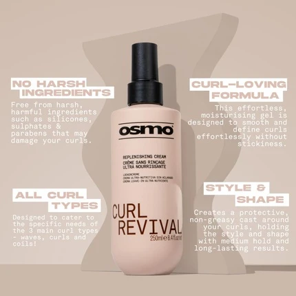 Несмываемый крем Osmo Curl Revival Replenishing Cream
