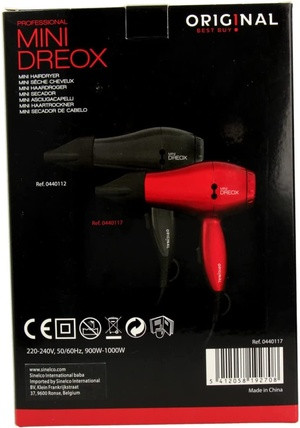 Фен Sibel Professional Mini Dreox RED Travel