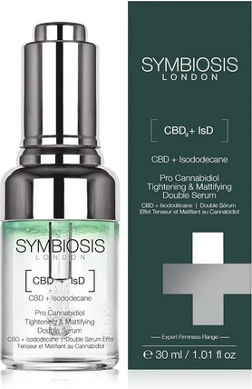 Двойная Сыворотка Symbiosis London Без Отдушек Подтягивающая и Матирующая