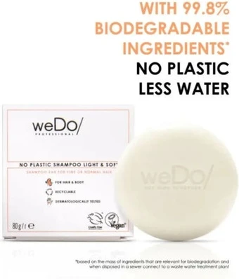 Твердый шампунь WeDo Professional Light & Soft
