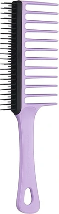 Расческа Tangle Teezer с широкими зубцами для волос от 3C до 4C Лиловый и черный