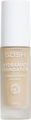 Тональная основа Gosh Foundation с SPF 15 для светлой и темной кожи, веганская, матирующая