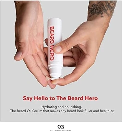 Питательное и увлажняющее масло для роста бороды Copenhagen Grooming Beard Hero