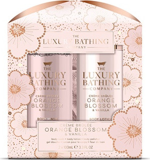 Body Care Set Grace Cole Creme Brulee Orange Blossom Vanilla
