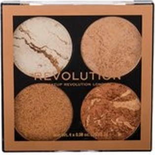 Палетка для щек Makeup Revolution Cheek Kit Fresh Perspective Bronzing Highlighter