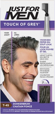 Краска для волос Just For Men Touch Of Grey T45 Темно-коричневый