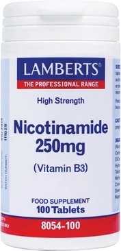 Таблетки Lamberts Никотинамид