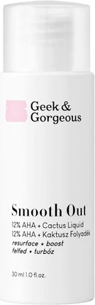 Сыворотка Geek & Gorgeous Smooth Out 12% AHA + Кактус Жидкая
