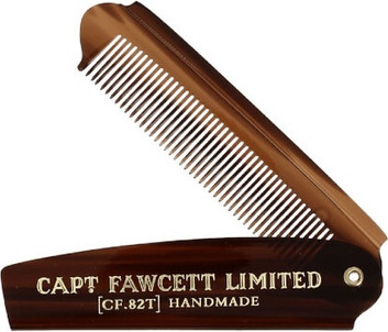 Расческа складная Captain Fawcett для бороды Cf82