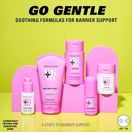 Набор Revolution Skincare Go Gentle 4 Step Starter Kit для ухода за кожей с очищающим средством