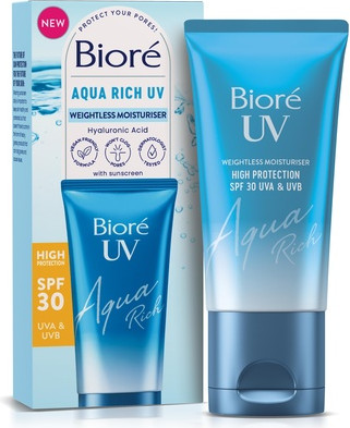 Увлажняющий крем Biore UV Aqua Rich Weightless Moisturiser SPF 30