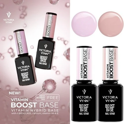 Базовое Покрытие для Ремонта и Укрепления Ногтей Victoria Vynn Vitamin Boost