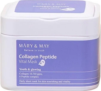 Sheet Mask Mary & May Collagen Peptide Vital Mask