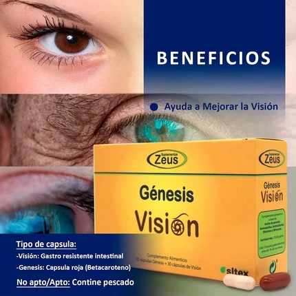 Витаминная сыворотка Suplementos Zeus Genesis Vision Supplement