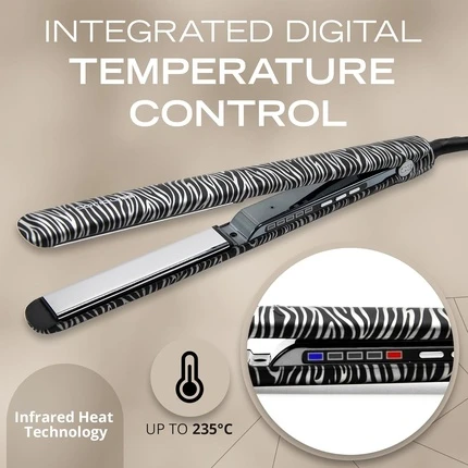 Выпрямитель для волос Corioliss C3 Hair Straightener для женщин - Профессиональный удлиненный с титановыми пластинами