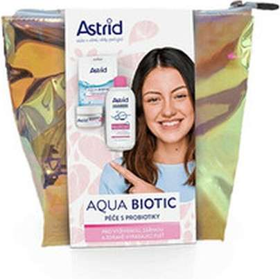 Набор для умывания лица Astrid Aqua Biotic Подарочный набор