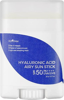 Солнцезащитный стик Isntree Hyaluronic Acid Airy Sun Stick