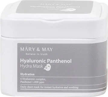 Sheet Mask Mary & May Mary&May Hyaluronic Panthenol Hydra Mask Sheet Wipes