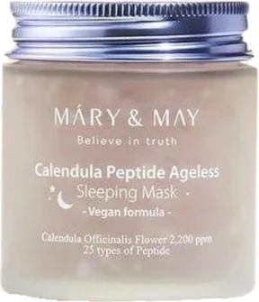 Ночная маска Mary & May Vegan Calendula Peptide Ageless