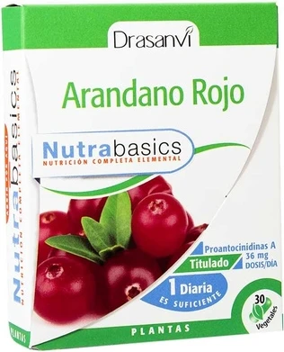 Витаминная сыворотка Drasanvi Nutrabasics с клюквенным волокном, витаминами и минералами