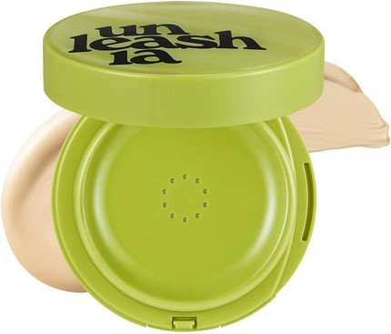 Тональная основа-кушон Unleashia Satin Wear Healthy Green Cushion