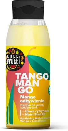 Bath Milk Tutti Frutti Tutti Frutti Nourishing Bath and Shower Milk Mango and Lemongrass