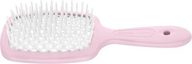 Маленькая Расчёска Janeke Janeke Small Superbrush для Распутывания Волос Светло-Пастельно-Розовый