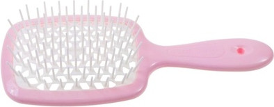 Расческа Janeke Superbrush для распутывания волос пастельно-розового цвета