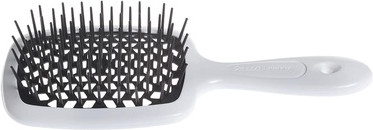 Расческа Janeke Superbrush для распутывания волос Черная и белая