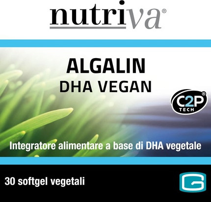 Добавка Nutriva Algalin DHA Веганская добавка для беременности и грудного вскармливания